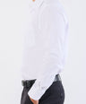 Crocodile Seasonal Formal Plain Slim Fit-Cloud Dancer