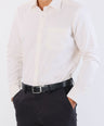 Crocodile Seasonal Formal Plain Slim Fit-Vanilla