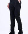 Formal Entry Plain Slim Fit Trouser - Black