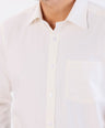Crocodile Seasonal Formal Plain Slim Fit-Vanilla
