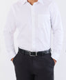 Crocodile Seasonal Formal Plain Slim Fit-White