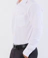 Crocodile Seasonal Formal Plain Slim Fit-Gardenia