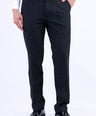 Formal Entry Dobby Slim Fit Trouser - Black Inck