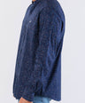 Crocodile Semi Casual Printed Sport Fit-Blue Depths