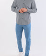 Crocodile Semi Casual Printed Sport Fit-Raven