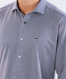 Crocodile Semi Casual Knit Slim Fit-Estate Blue