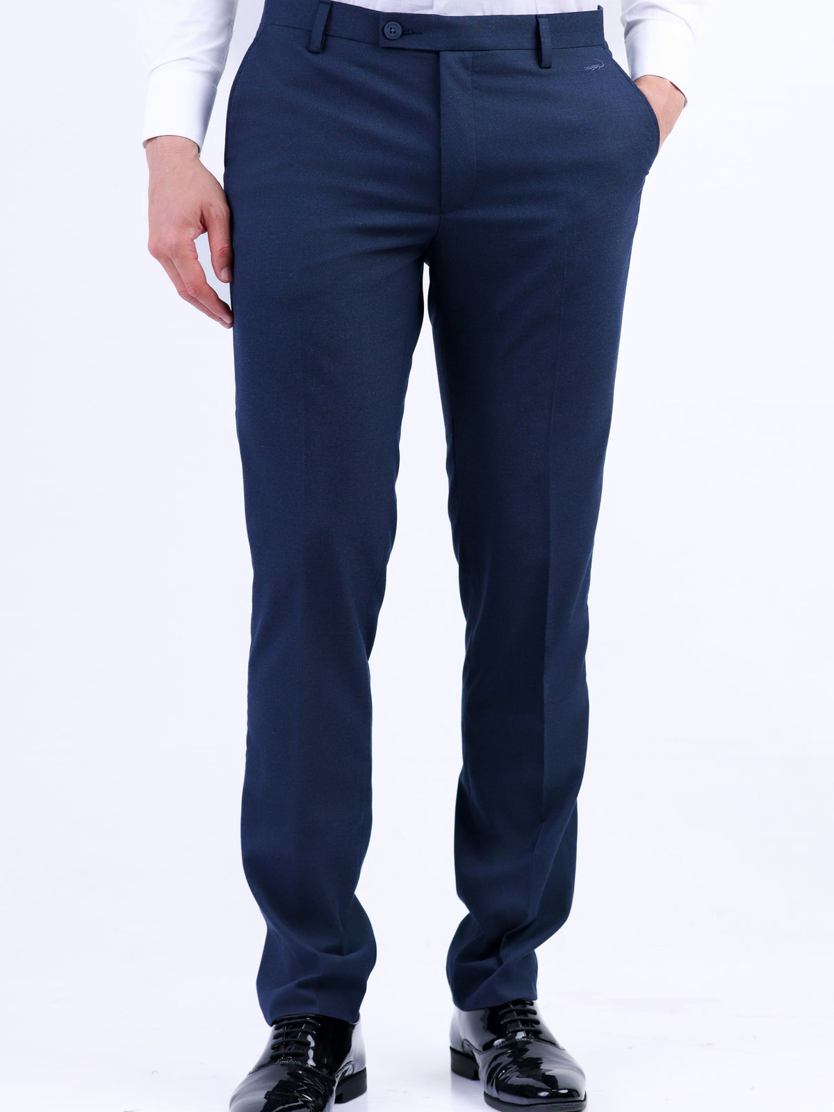 Formal Entry Plain Slim Fit Trouser - Dream Blue