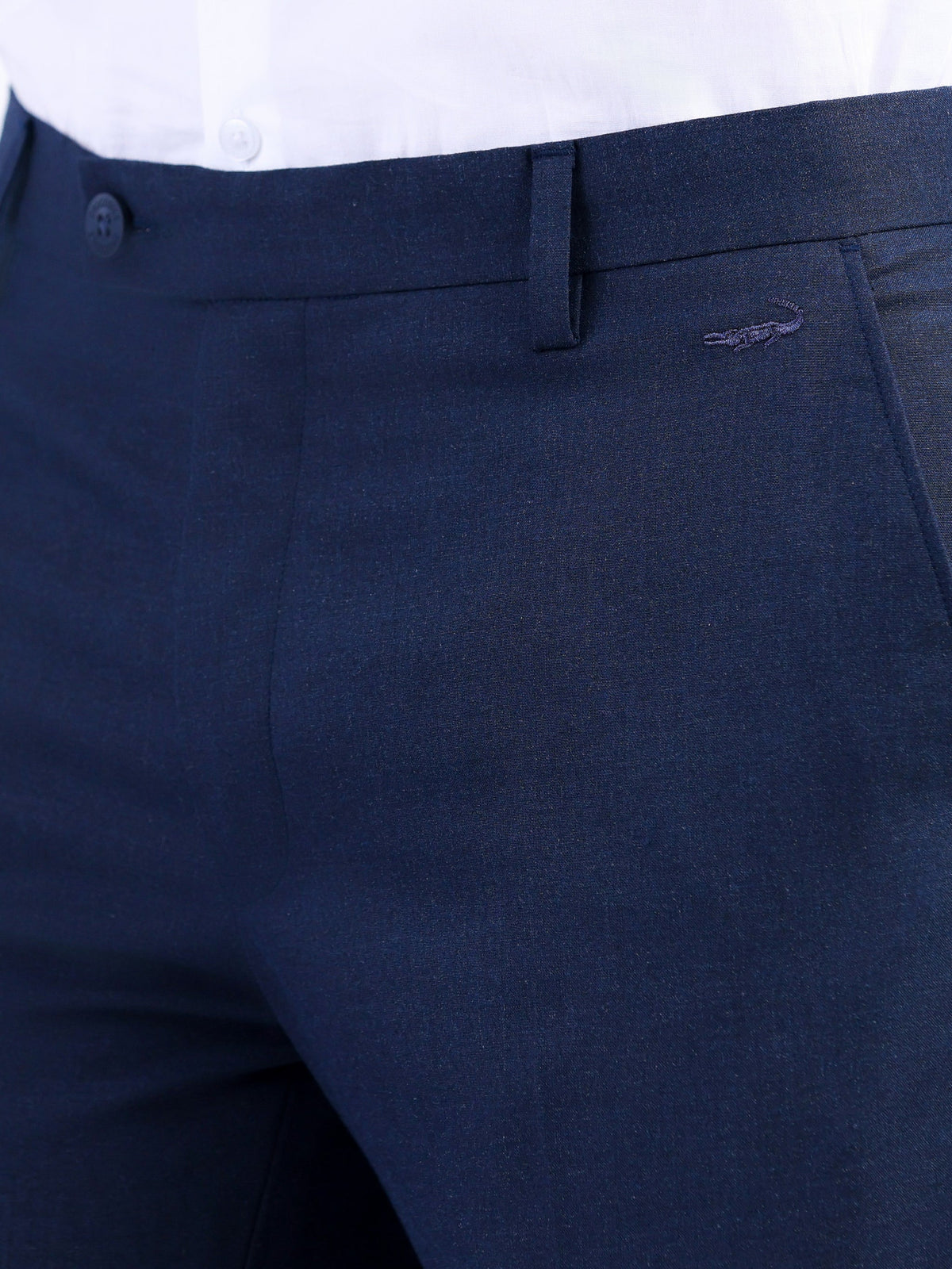 Formal Entry Plain Slim Fit Trouser - Dream Blue
