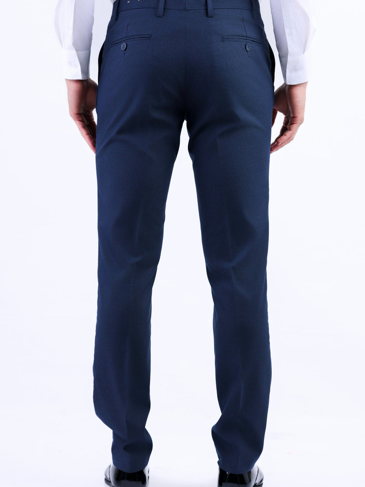 Formal Entry Plain Slim Fit Trouser - Dream Blue