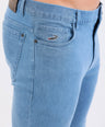 Crocodile Mens Straignt Fit Entry Denim Light - Biscay BlueStraight