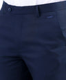 Formal Entry Plain Slim Fit Trouser - Navy