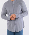 Crocodile Semi Casual Knit Slim Fit-Estate Blue