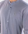 Crocodile Semi Casual Knit Slim Fit-Estate Blue