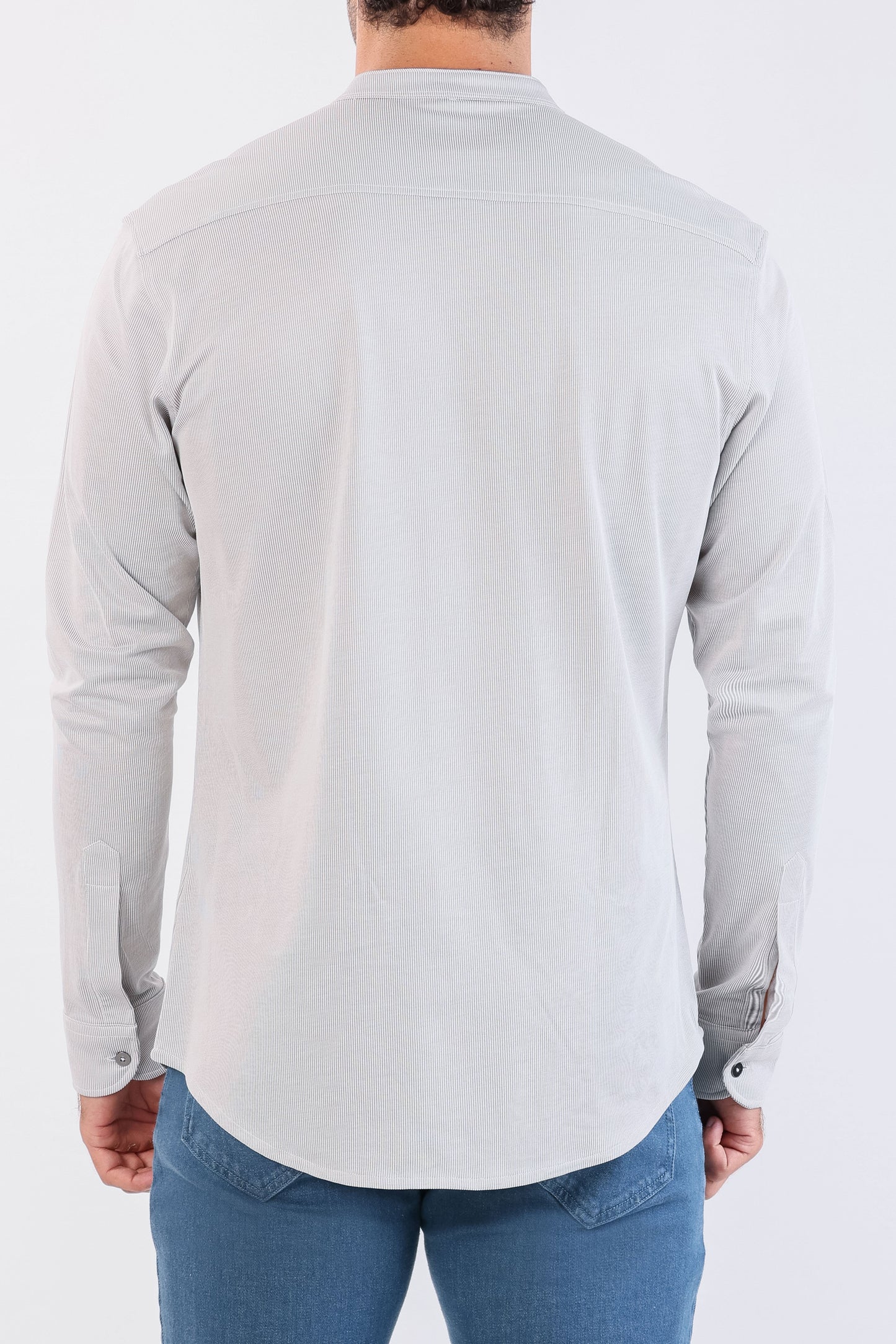 Crocodile Semi Casual Knit Slim Fit-Charcoal