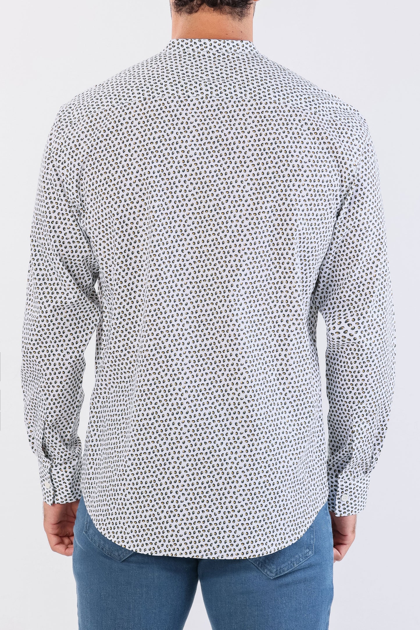 Crocodile Semi Casual Printed Sport Fit-Forest Night