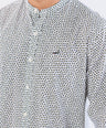 Crocodile Semi Casual Printed Sport Fit-Forest Night