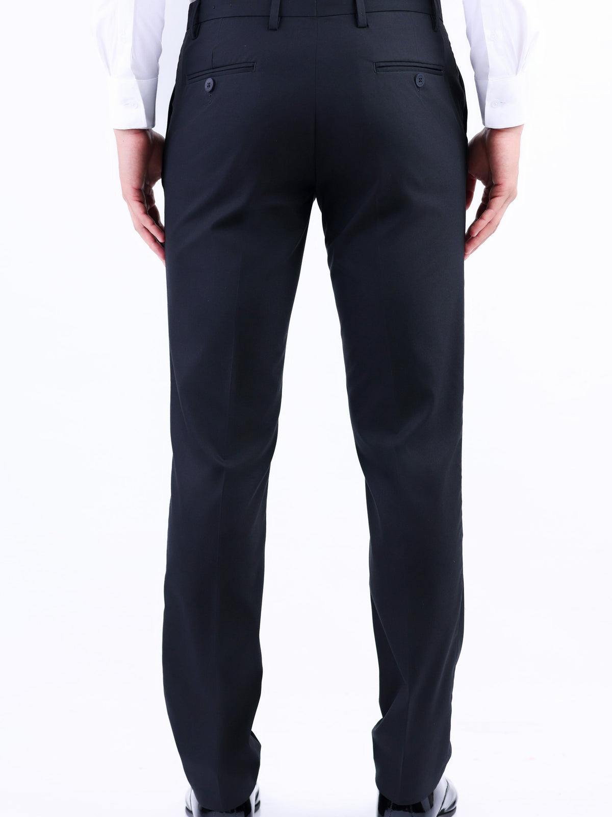 Formal Entry Plain Slim Fit Trouser - Jet Set