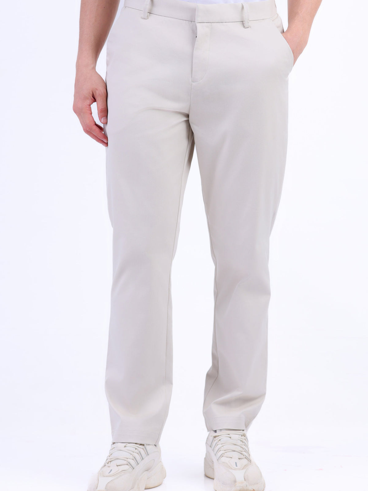 Crocodile Slim Fit Chino - Cloud Burst