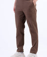 Crocodile Ultra Slim Fit Plain Chino - Brown Sugar