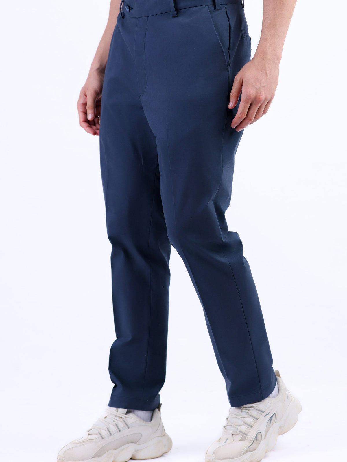 Crocodile Ultra Slim Fit Plain Chino - Navy