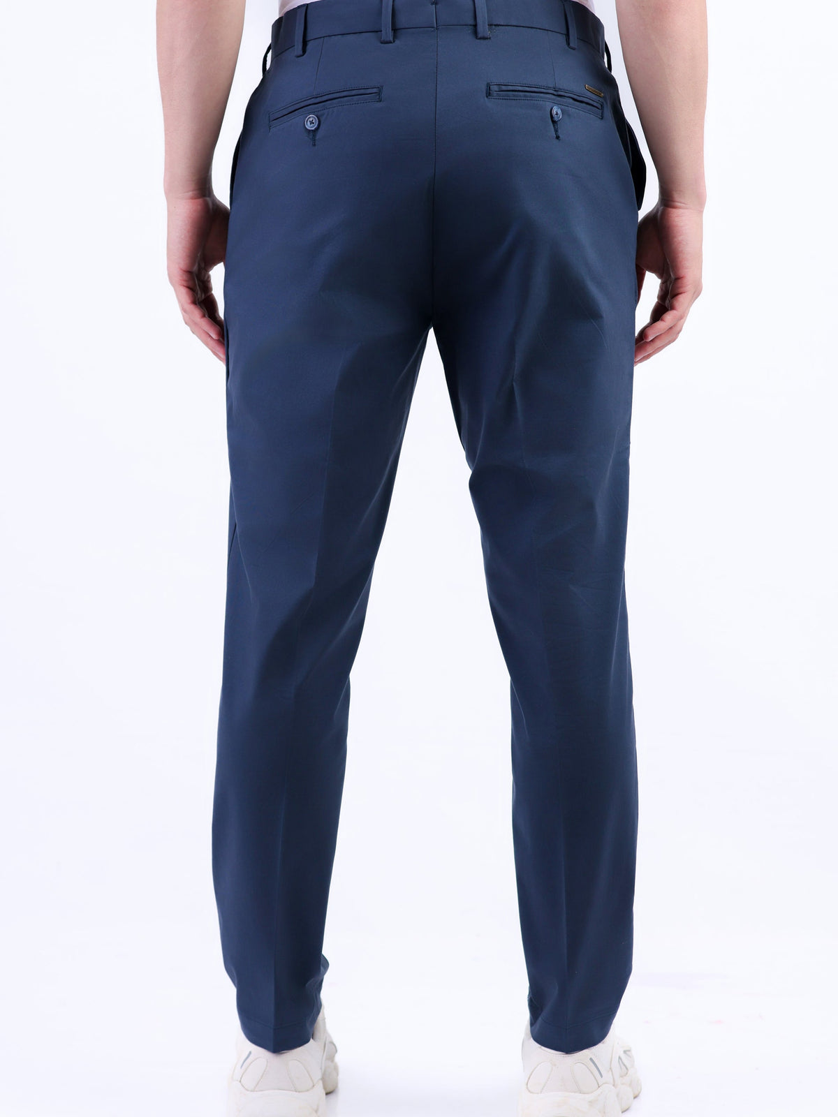 Crocodile Ultra Slim Fit Plain Chino - Navy