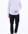 Semi Casual Printed Slim Fit Shirt - Black