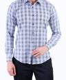 Semi Casual Stripe Slim Fit Shirt - Black