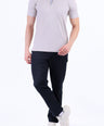 Crocodile Plain Slim Fit Polo - Cream