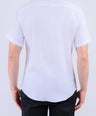 Casual Linen Looks Slim Fit Shirt - White