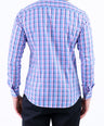 Semi Casual Checks Slim Fit Shirt - Rose Pink