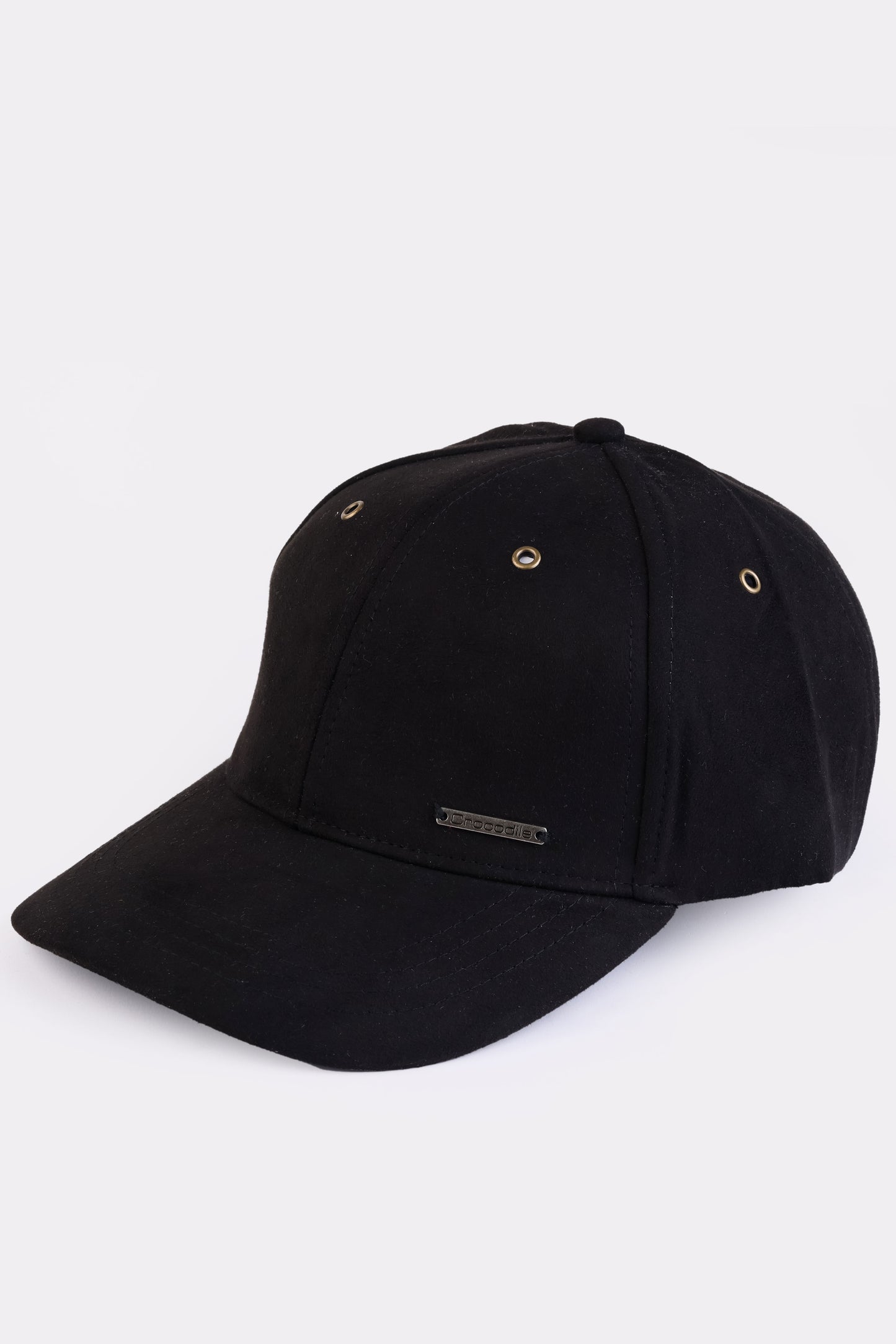 Crocodile Men Cap-Black