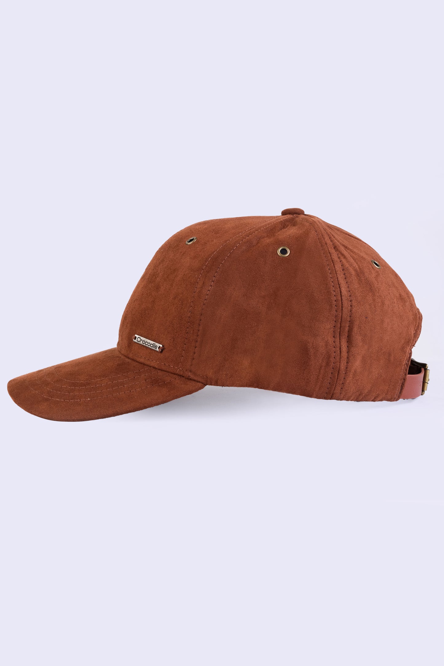 Crocodile Men Cap-Brown
