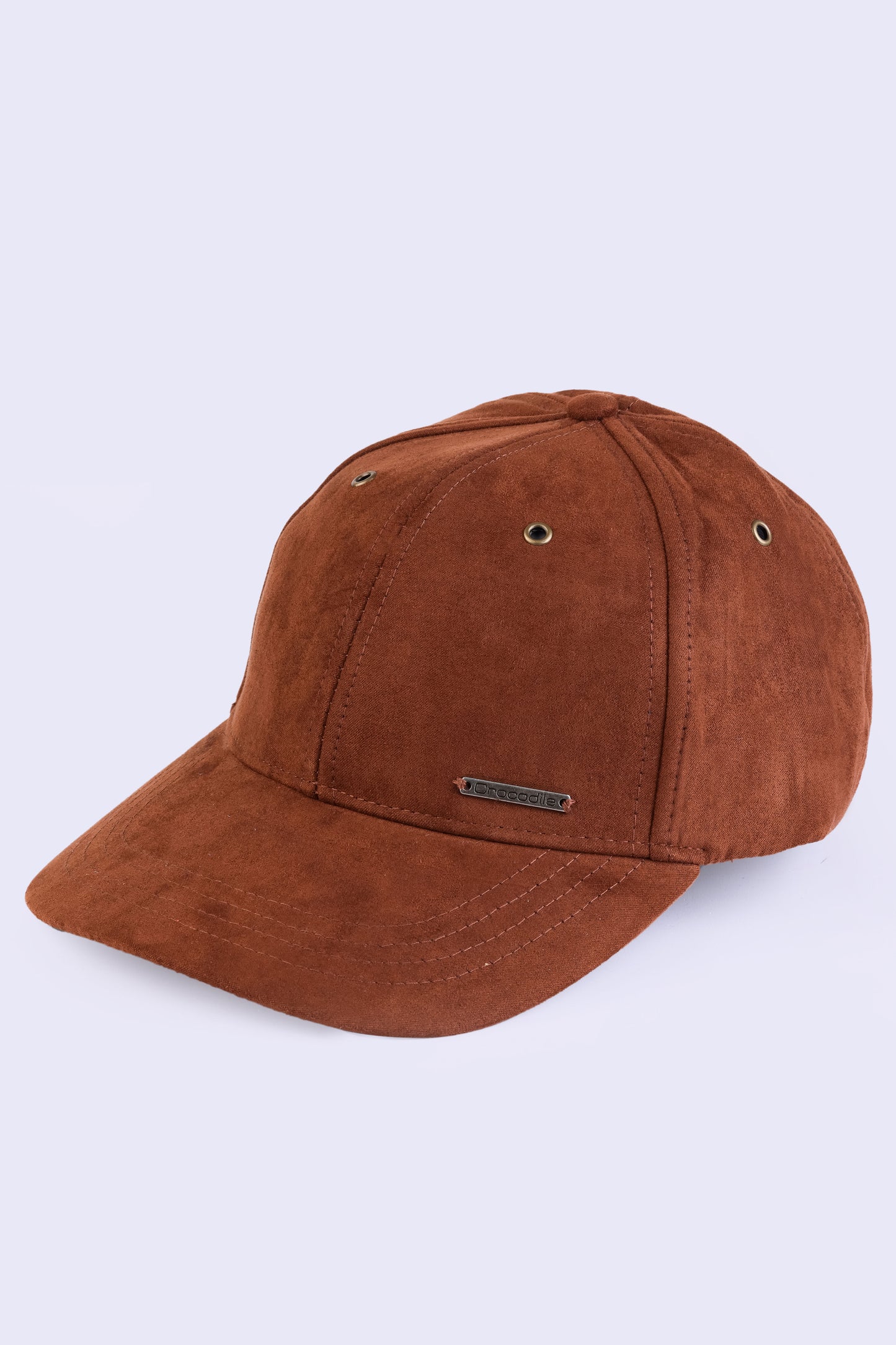 Crocodile Men Cap-Brown