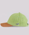 Kids Cap- Light Green & Brown