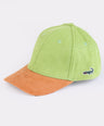 Kids Cap- Light Green & Brown