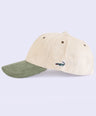 Men Cap - Sand & Green