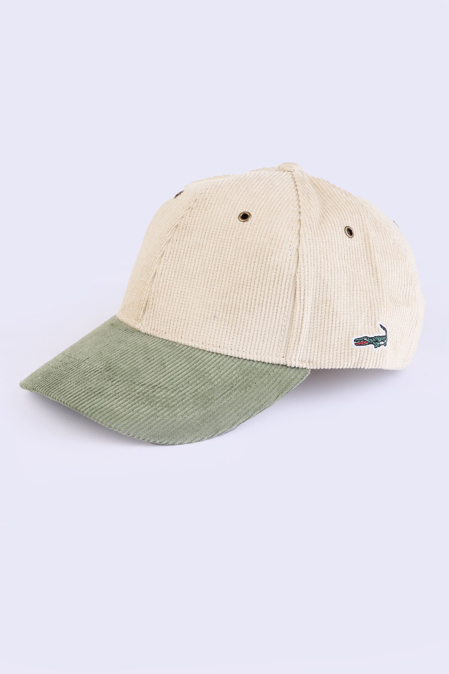 Men Cap - Sand & Green
