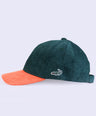 Kids Cap - Dark Green & Orange