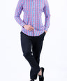 Semi Casual Checks Slim Fit Shirt - Oxblood Red