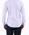 Semi Casual Checks Slim Fit Shirt - Medium Violet
