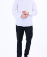 Casual Linen Looks Regular Fit Shirt - White