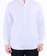 Casual Linen Looks Regular Fit Shirt - White