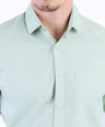 Formal Seasonal Plain Regular Fit Shirt - Absinthe Green