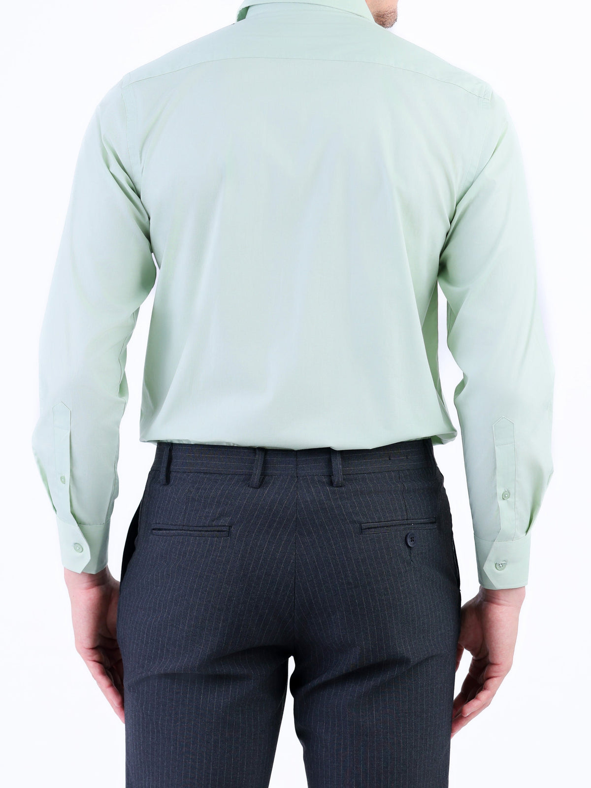 Formal Seasonal Plain Regular Fit Shirt - Absinthe Green