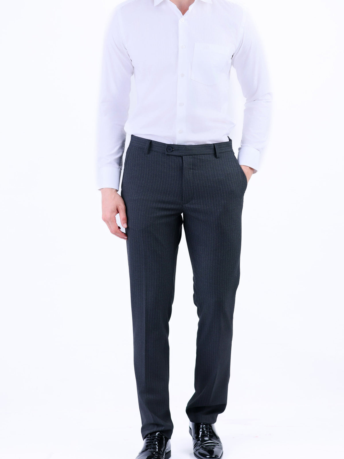 Formal Seasonal Dobby Slim Fit Shirt - White