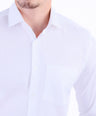 Formal Seasonal Dobby Slim Fit Shirt - White