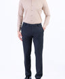 Formal Seasonal Plain Slim Fit Shirt - Brown Tane