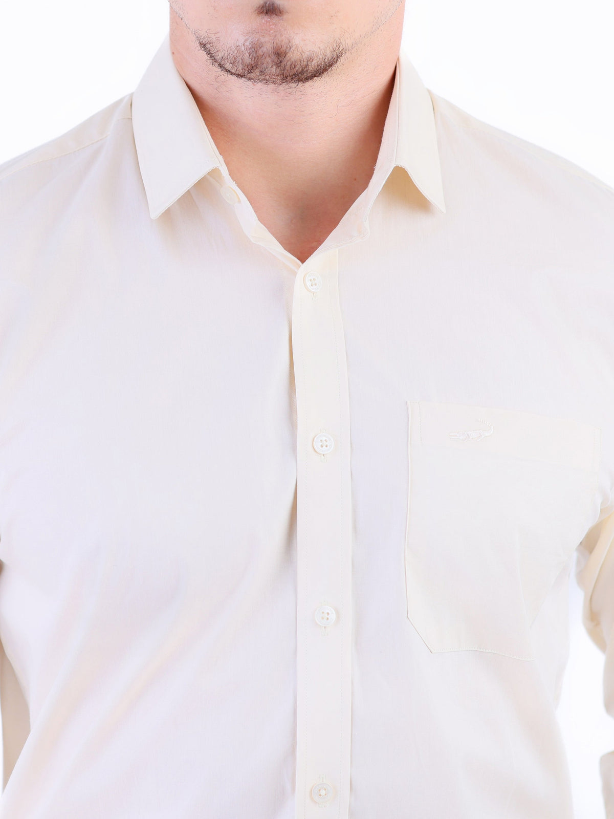 Formal Seasonal Plain Regular Fit Shirt - Pristine
