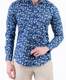 Evening Printed Slim Fit Shirt - Posy Green
