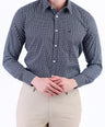 Formal Checks Slim Fit Shirt - Black Inck